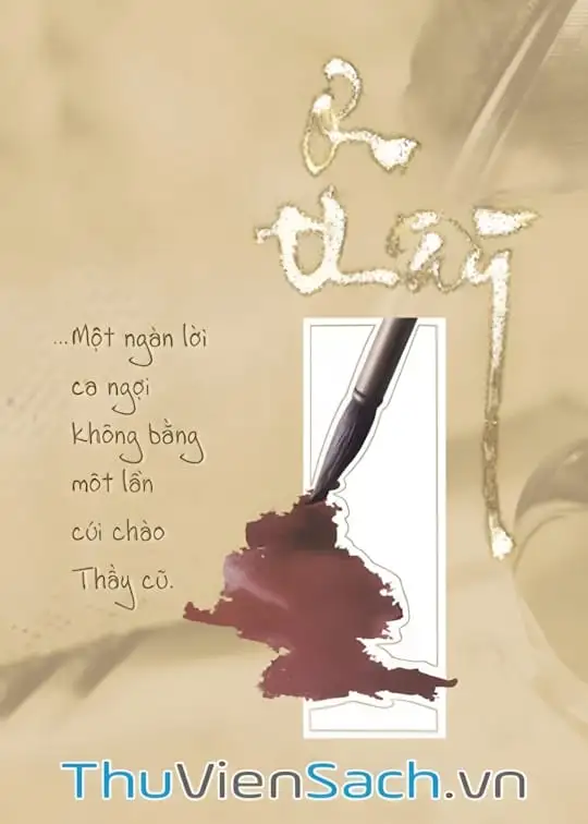 Ảnh bìa sách Lời Thầy Dạy Thuở Ấy