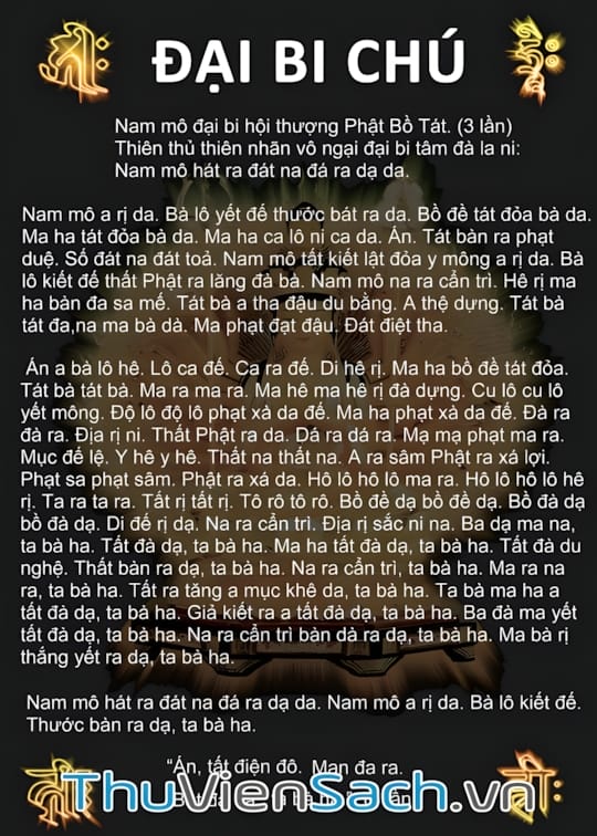 Ảnh bìa sách Chú Đại Bi