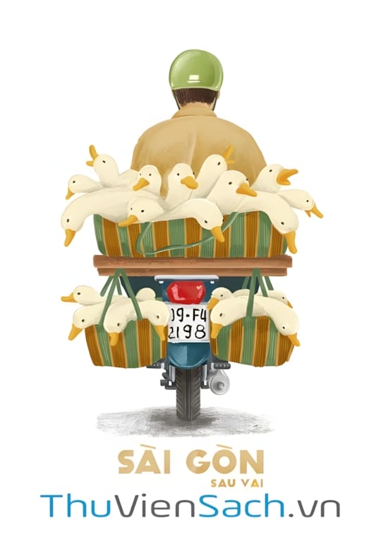 Ảnh bìa sách Sài Gòn Sau Vai