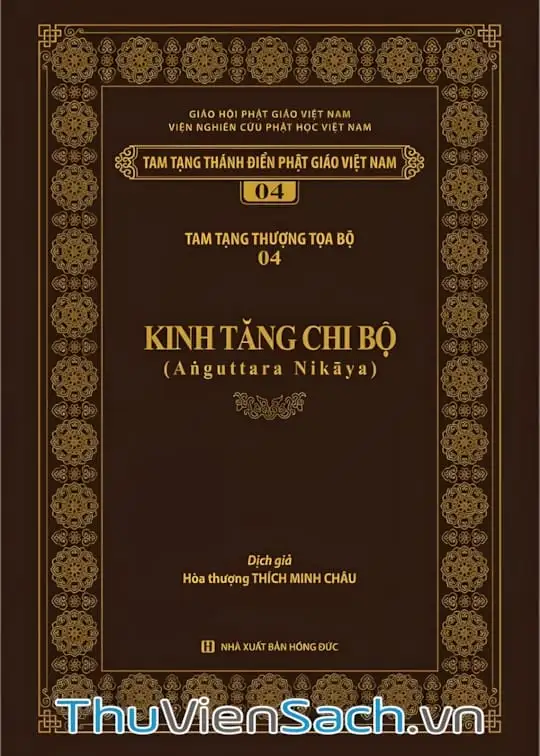 Ảnh bìa sách Kinh Tăng Chi Bộ - Tập 4