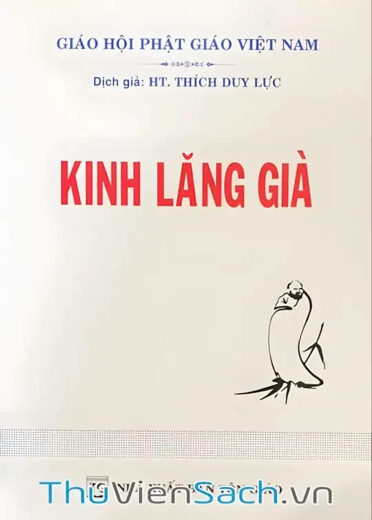 Ảnh bìa sách Kinh Lăng Già