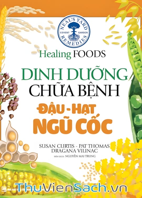 Ảnh bìa sách Dinh Dưỡng Chữa Bệnh - Đậu, Hạt, Ngũ Cốc