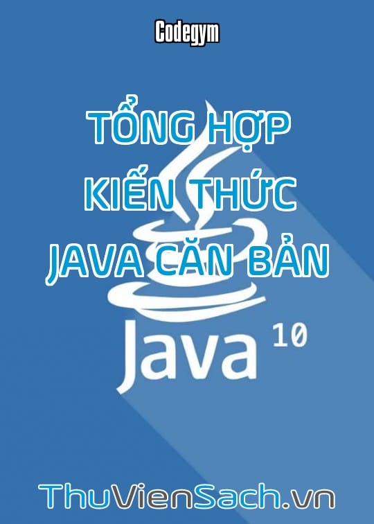 Ảnh bìa sách Tổng Hợp Kiến Thức Java Căn Bản