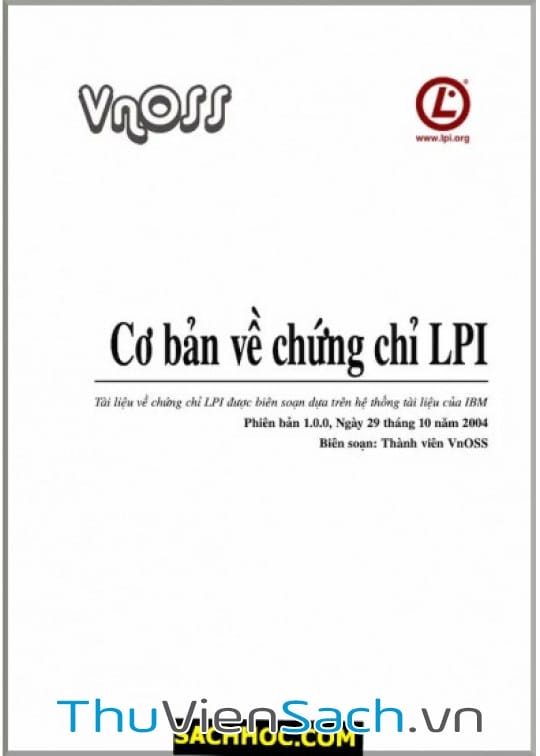 Ảnh bìa sách Cơ Bản Về Chứng Chỉ Lpi