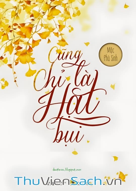 Ảnh bìa sách Cũng Chỉ Là Hạt Bụi