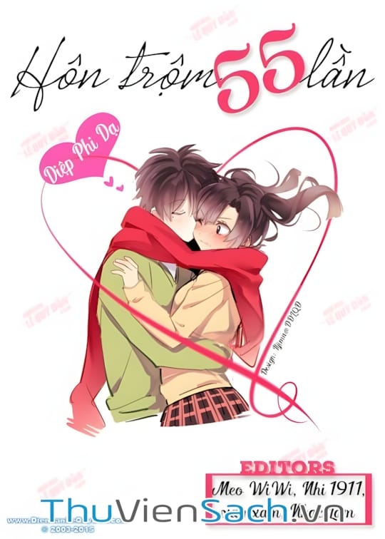 Ảnh bìa sách Hôn Trộm 55 Lần