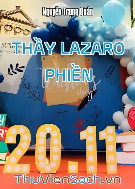 Ảnh bìa sách Thầy Lazaro Phiền