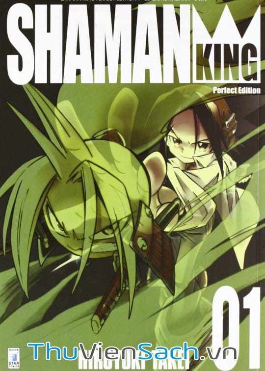 Ảnh bìa sách Vua Pháp Thuật - Shaman King