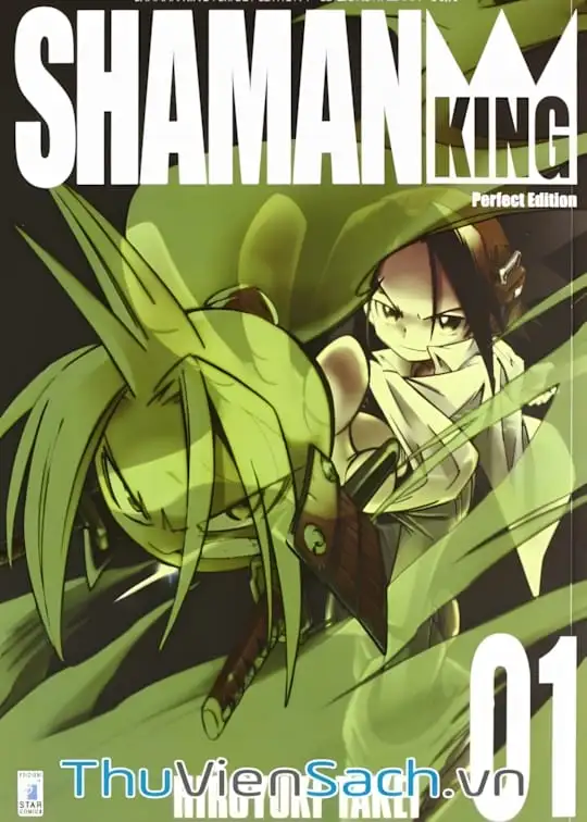 Ảnh bìa sách Vua Pháp Thuật - Shaman King