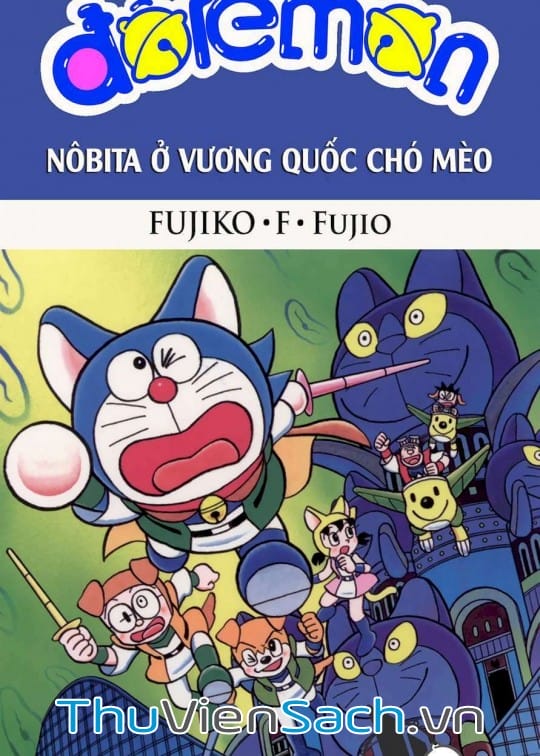 Ảnh bìa sách Doraemon: Nôbita Ở Vương Quốc Chó Mèo