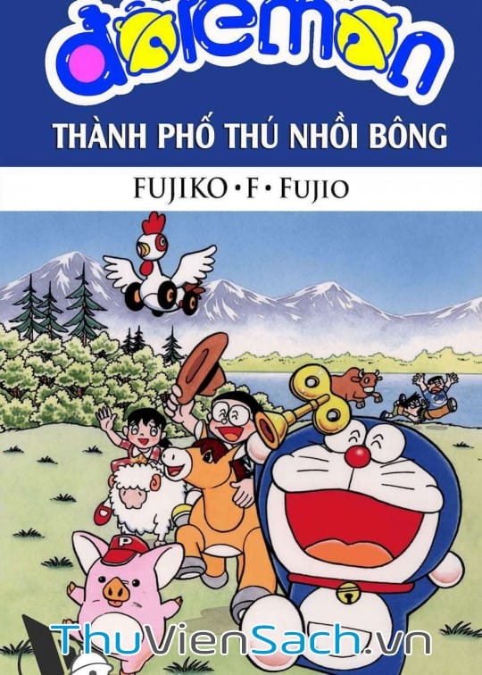 Ảnh bìa sách Doraemon: Thành Phố Thú Nhồi Bông
