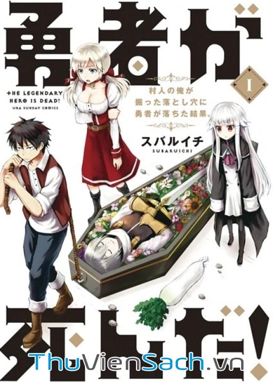 Ảnh bìa sách Anh Hùng Chết Yểu - Yuusha Ga Shinda