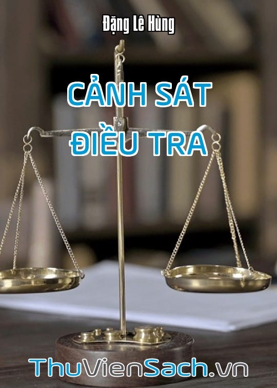 Ảnh bìa sách Cảnh Sát Điều Tra