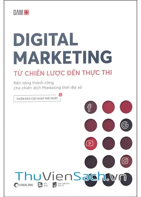 Ảnh bìa sách Digital Marketing Từ Chiến Lược Đến Thực Thi