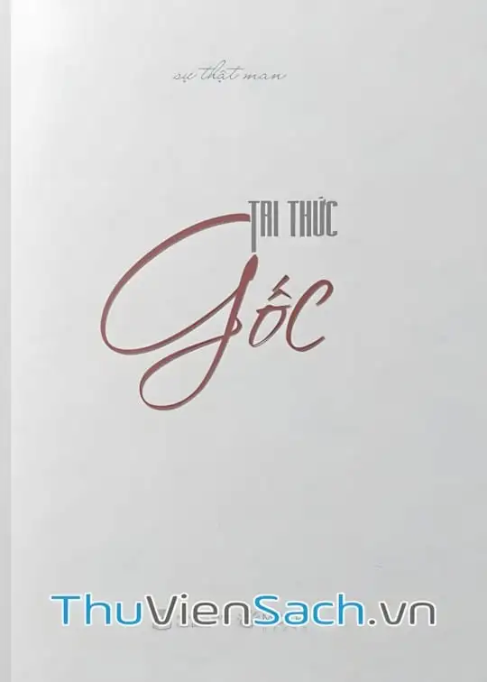 Ảnh bìa sách Tri Thức Gốc