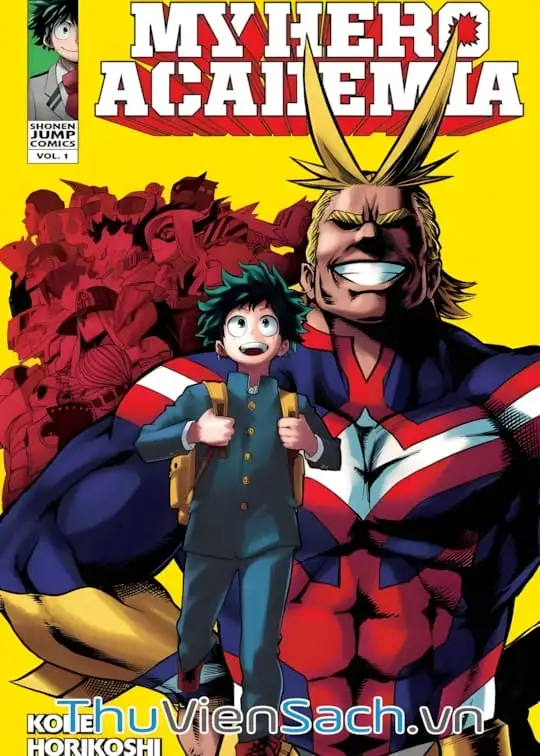Ảnh bìa sách Học Viện Siêu Anh Hùng - My Hero Academia