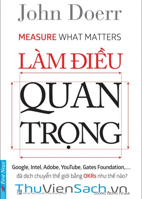 Ảnh bìa sách Làm Điều Quan Trọng