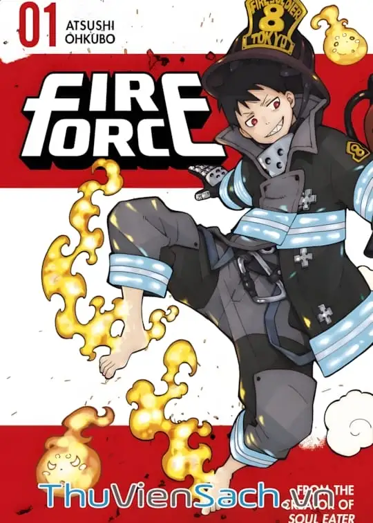 Ảnh bìa sách Biệt Đội Lính Cứu Hỏa - Fire Force