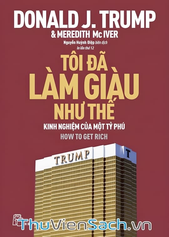 Ảnh bìa sách Tôi Đã Làm Giàu Như Thế