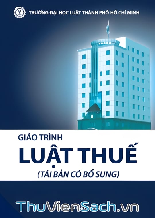 Ảnh bìa sách Giáo Trình Luật Thuế