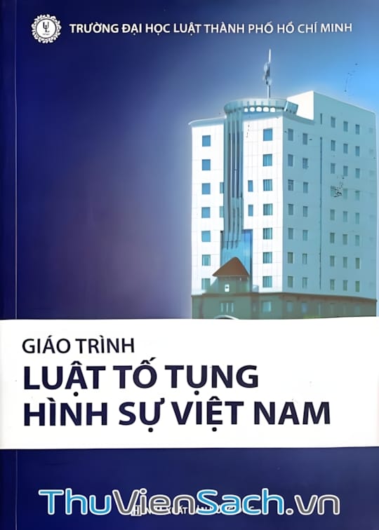 Ảnh bìa sách Giáo Trình Luật Tố Tụng Hình Sự Việt Nam