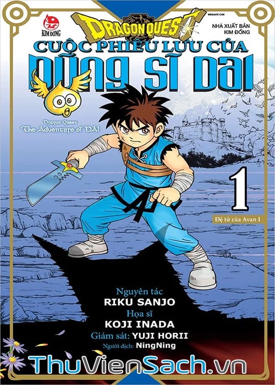 Ảnh bìa sách Dragon Quest: Chuyến Phiêu Lưu Của Dai