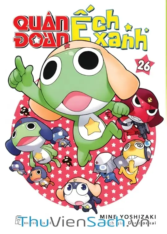 Ảnh bìa sách Quân Đoàn Ếch Xanh - Sergeant Keroro