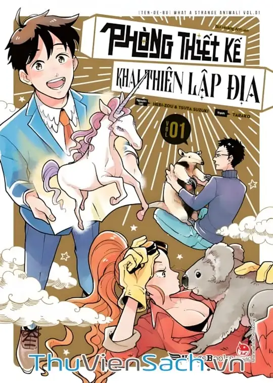 Ảnh bìa sách Phòng Thiết Kế Khai Thiên Lập Địa