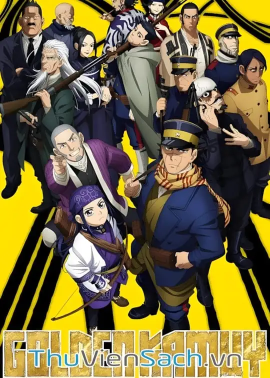 Ảnh bìa sách Golden Kamuy