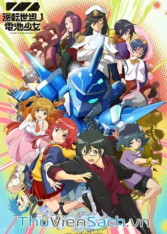 Ảnh bìa sách Rumble Garanndoll - Thiếu Nữ Cấp Nguồn Ở Thế Giới Đảo Lộn