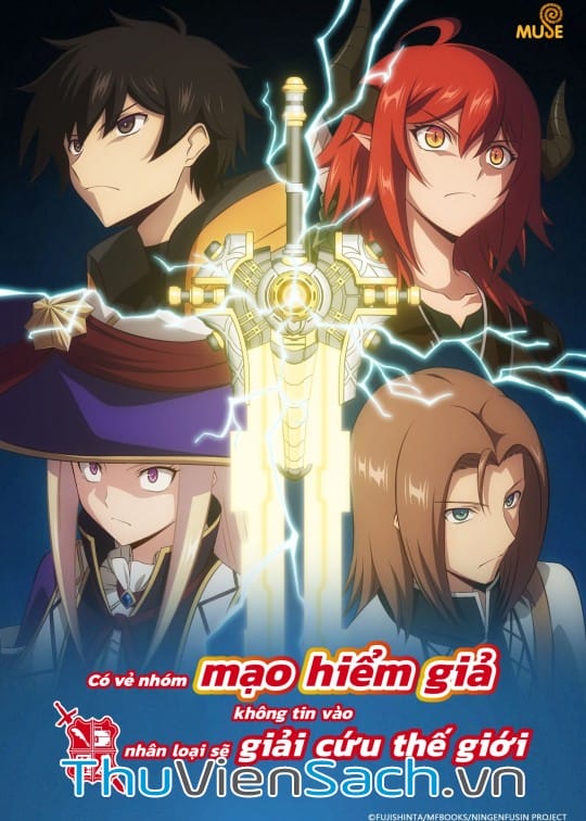 Ảnh bìa sách Có Vẻ Nhóm Mạo Hiểm Giả Không Tin Vào Nhân Loại Sẽ Giải Cứu Thế Giới