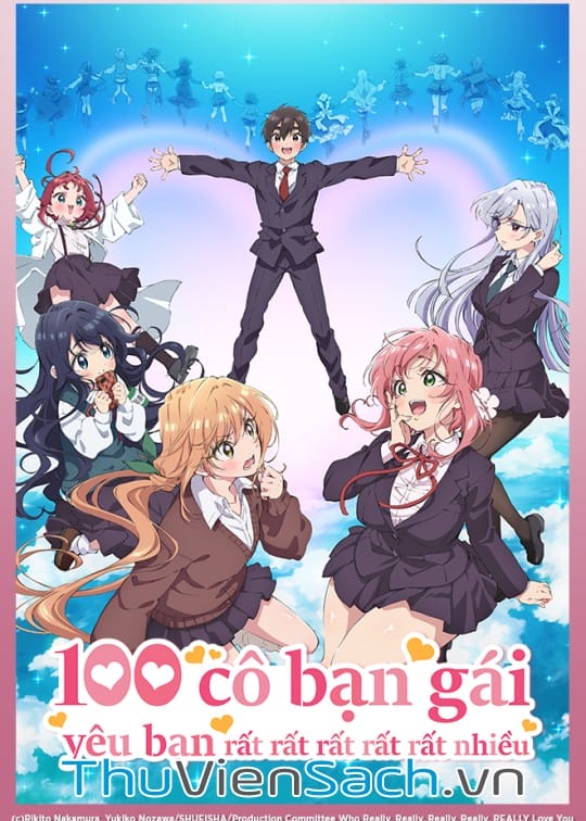 Ảnh bìa sách 100 Cô Bạn Gái Yêu Bạn Rất Rất Rất Rất Rất Nhiều