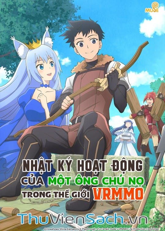 Ảnh bìa sách Nhật Ký Hoạt Động Của Một Ông Chú Nọ Trong Thế Giới Vrmmo