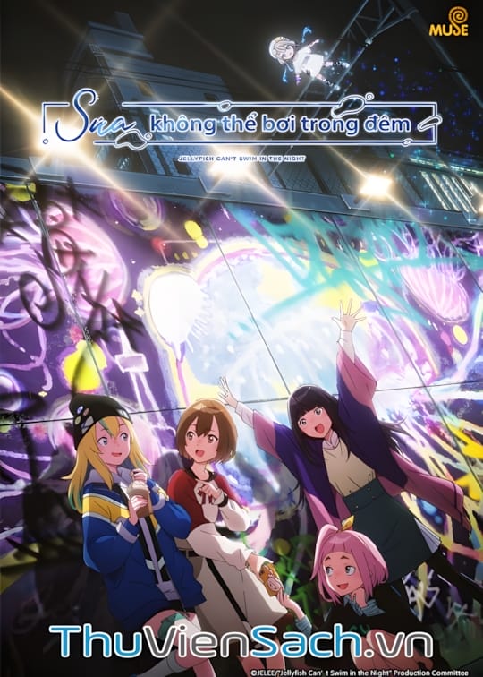 Ảnh bìa sách Sứa Không Thể Bơi Trong Đêm