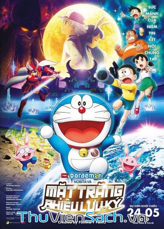 Ảnh bìa sách Doraemon Movie: Nobita Và Mặt Trăng Phiêu Lưu Ký