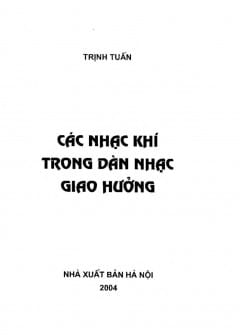 Các Nhạc Khí Trong Dàn Nhạc Giao Hưởng