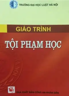 Ảnh Giáo Trình Tội Phạm Học
