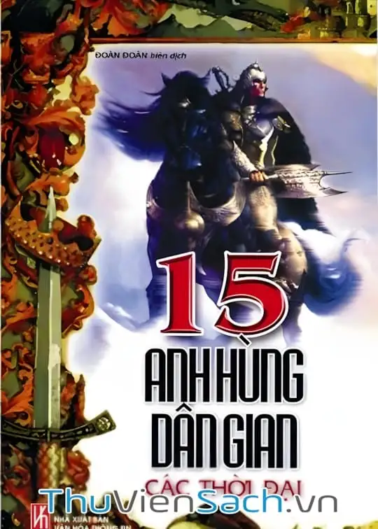 Ảnh bìa sách 15 Anh Hùng Dân Gian Các Thời Đại