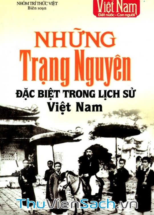 Ảnh bìa sách Những Trạng Nguyên Đặc Biệt Trong Lịch Sử Việt Nam
