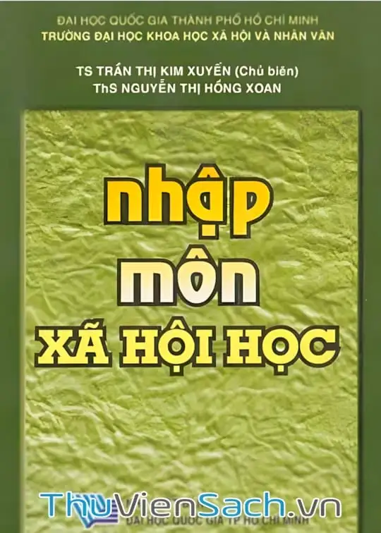Ảnh bìa sách Nhập Môn Xã Hội Học