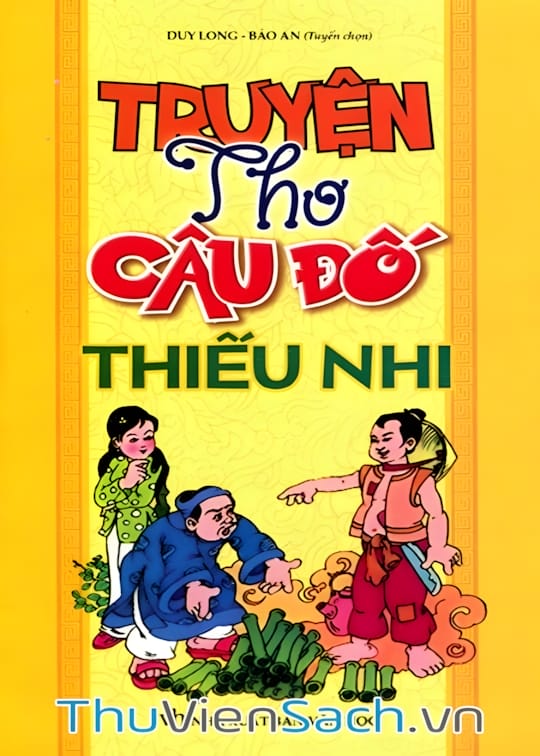 Ảnh bìa sách Truyện Thơ Câu Đố Thiếu Nhi