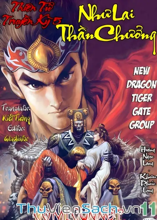 Ảnh bìa sách Thiên Tử Truyền Kỳ: Như Lai Thần Chưởng