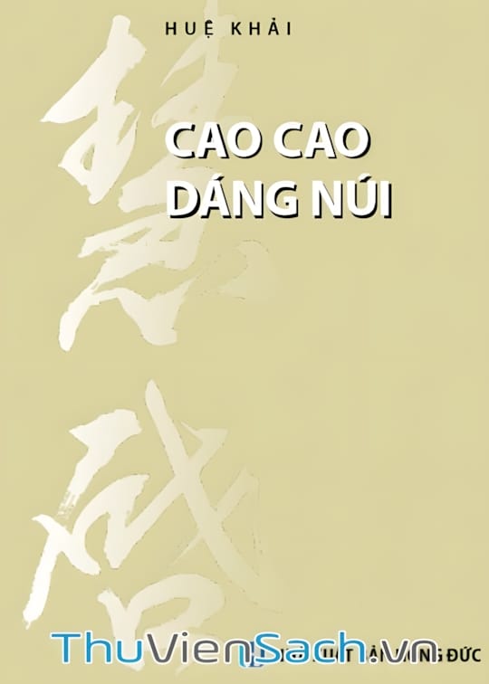 Ảnh bìa sách Cao Cao Dáng Núi