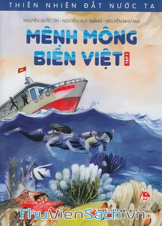 Ảnh bìa sách Mênh Mông Biển Việt
