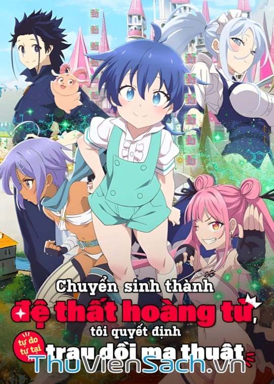 Ảnh bìa sách Chuyển Sinh Thành Thất Hoàng Tử