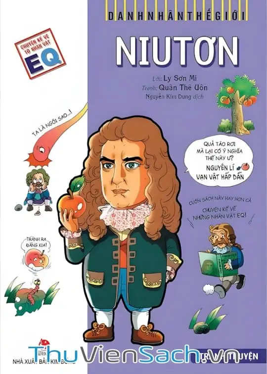 Ảnh bìa sách Danh Nhân Thế Giới - Niuton