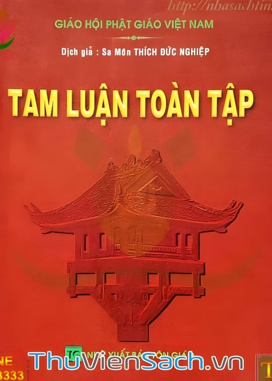 Ảnh bìa sách Tam Luận Toàn Tập