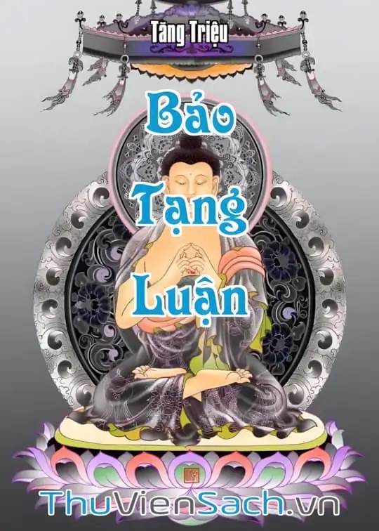 Ảnh bìa sách Bảo Tạng Luận