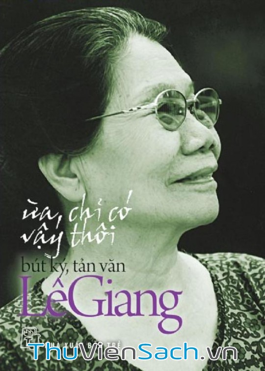 Ảnh bìa sách Ừa Chỉ Có Vậy Thôi