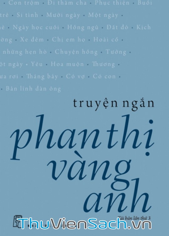 Ảnh bìa sách Truyện Ngắn Phan Thị Vàng Anh